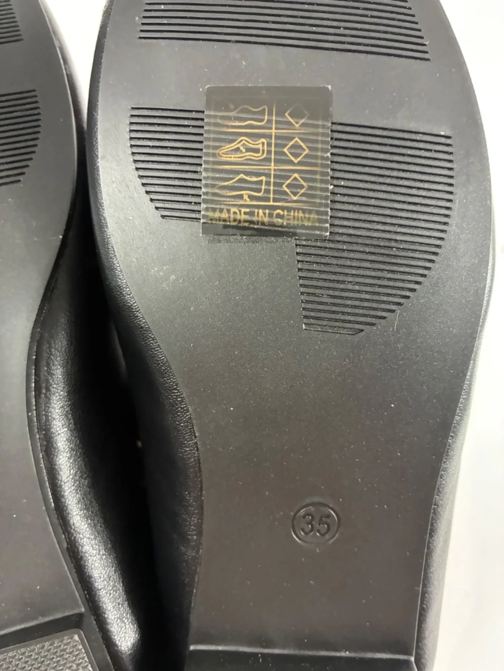 Bat Star Embroidered Loafers Black Horsebit Flat Slip On Shoes Smooth Leather